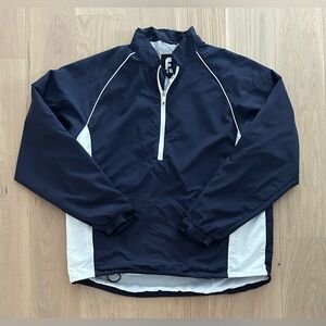 Footjoy Golf 1/2 Zip Pullover Windbreaker Jacket